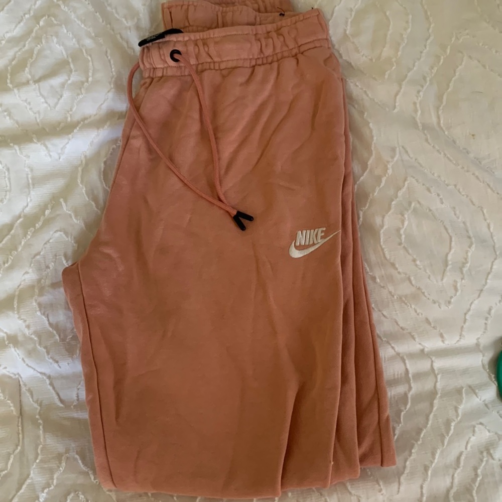 Rose pink Nike sweats